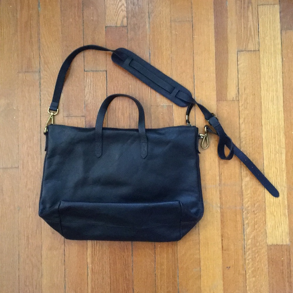 Madewell Transport Tote Zip-top Crossbody